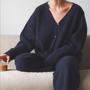 James street studio, Merino wool sweat suit.